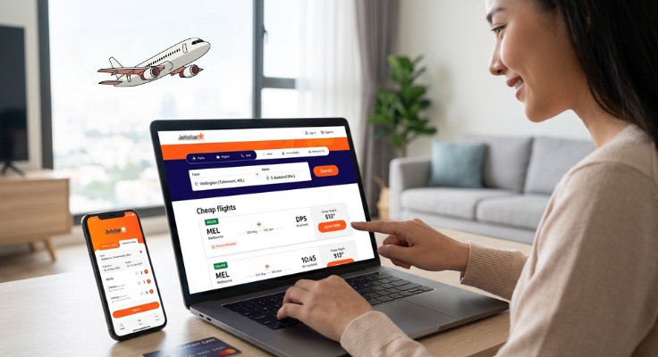 How to book cheap Jetstar flights online?